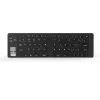 Teclado inalámbrico Inca IBK-579BT Bluetooth 66 teclas Metallic Plata