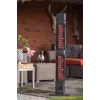 SUNRED | Calefactor | RD-DARK-3000L, Valencia Dark Lounge | Infrarrojos | 3000 W | Negro | IP55