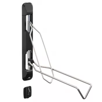 Soporte de pared para bicicleta MACLEAN MC-471 — soporta hasta 35 kg, almacenamiento para una bicicleta
