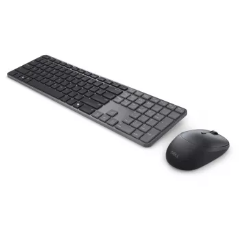 DELL Pro 7 slim KM726 teclado ratón incluido Home/Office RF Wireless + Bluetooth QWERTY US International negro