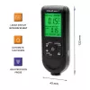 Medidor de espesor de pintura Qoltec con pantalla LCD | 0~2000 µm