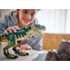 Juguete de construcción LEGO Creator 3 en 1 T.Rex, set de construcción, 626 piezas, 150 mm de altura, edad 9+