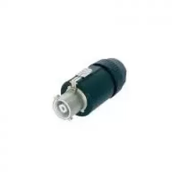 Conector de red NEUTRIK, recto número total de polos: 3 32 A negro NAC3FC-HC 1 ud. (NAC3FC-HC)