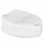 Accesorio elevador de inodoro ActionMed NT15AM — elevación, 15 cm de altura, polipropileno, con cierre, carga máxima 180 kg, medida interior 210×268 mm, ancho 360 mm