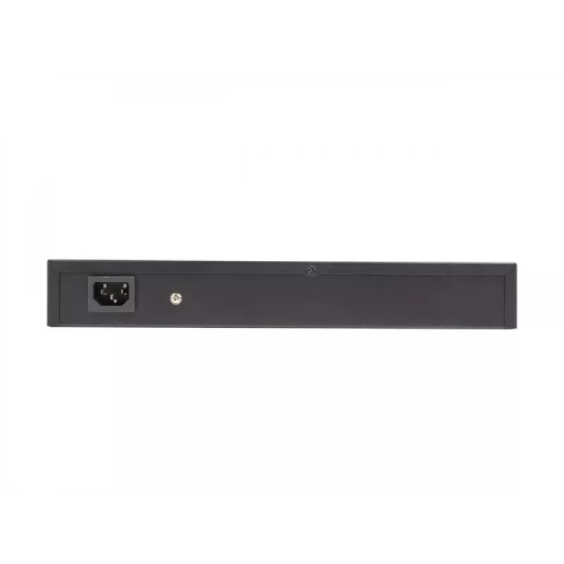 Lanberg RSFE-16P-2C-150 switch PoE+ no gestionable, 16x 10/100 PoE+, 2x combo Gigabit, 150 W, rack 1U