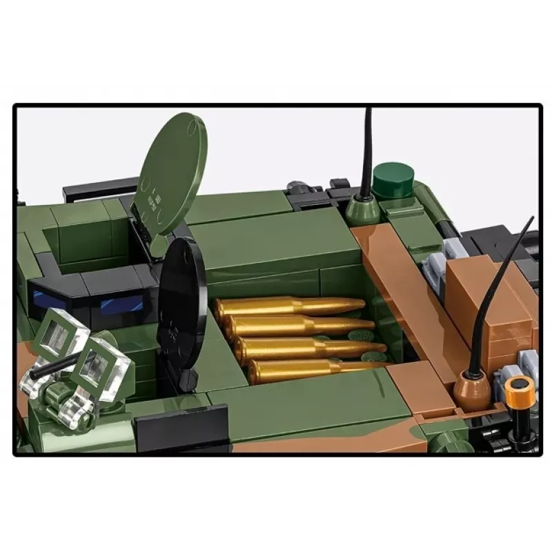 Set de construcción Cobi M1A2 SEPV3 Abrams modelo con 1.065 bloques