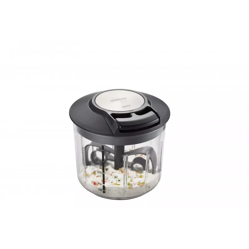 Picadora manual de alimentos GEFU SPEEDWING G-13600 - picadora múltiple con cuerda de tracción