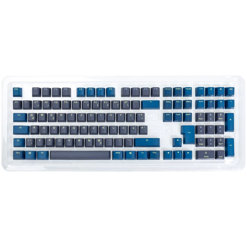 Set de keycaps Ducky PBT Double-Shot Daybreak — distribución DE