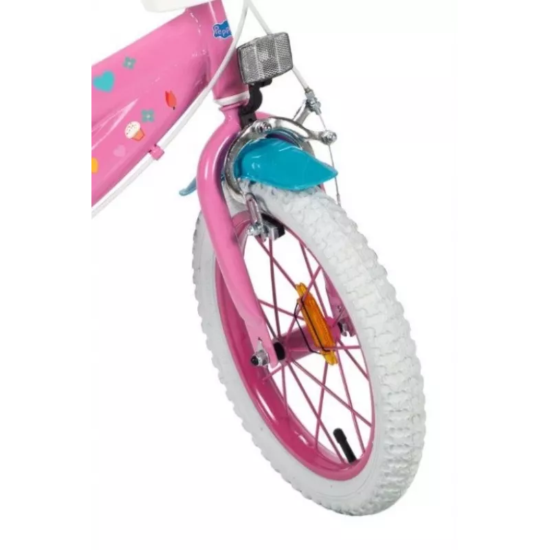 Bicicleta infantil 14 Peppa Pig rosa 1495 TOIMSA