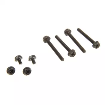 Tornillo/perno XSPC MPN negro longitud 6 mm pack de 8