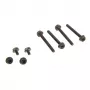 Tornillo/perno XSPC MPN negro longitud 6 mm pack de 8