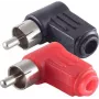 shiverpeaks BS51410-SET conector de cable RCA negro - rojo (BS51410-SET)
