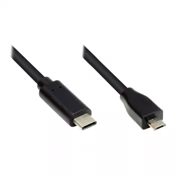 Good Connections cable USB2.0 Micro B-C negro 0,5m