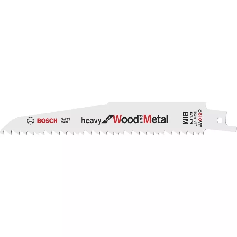 Set de hojas de sierra de calar Bosch S 610 DF, 5 uds.