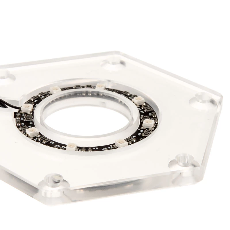 Bitspower Hexagon BP-WTHU-RGB kit de montaje del complemento RGB del depósito de agua