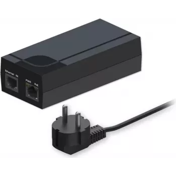 Inyector PoE TELTONIKA PR322EU7 — inyector Power over Ethernet de un solo puerto, enchufe EU