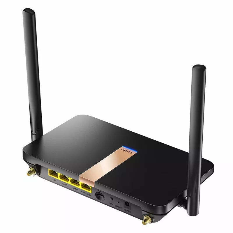 Router inalámbrico Cudy LT500D Fast Ethernet doble banda (2,4 GHz / 5 GHz) 4G negro