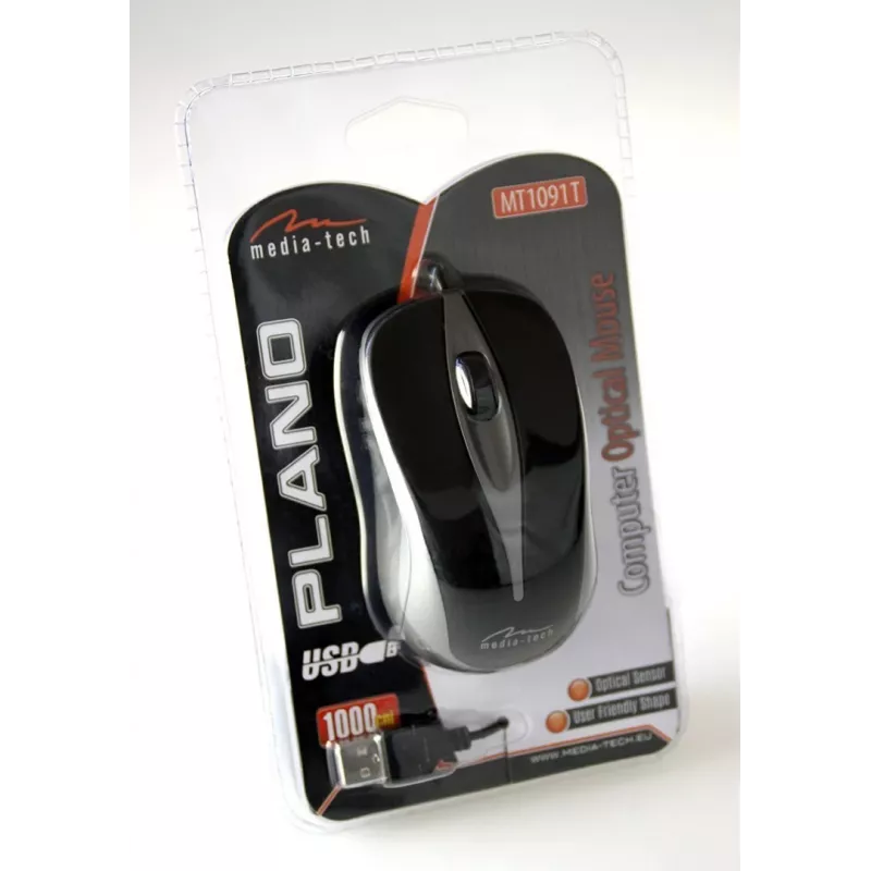 Ratón Media-Tech MT1091T USB Type-A