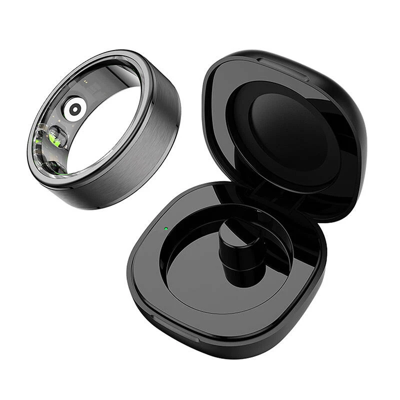 Anillo inteligente Colmi R03 18,9 mm talla 9 negro – dispositivo portátil de salud y notificaciones