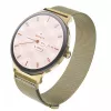 Smartwatch Garett Verona 2 Gold Mesh con Bluetooth y medidor de frecuencia cardíaca