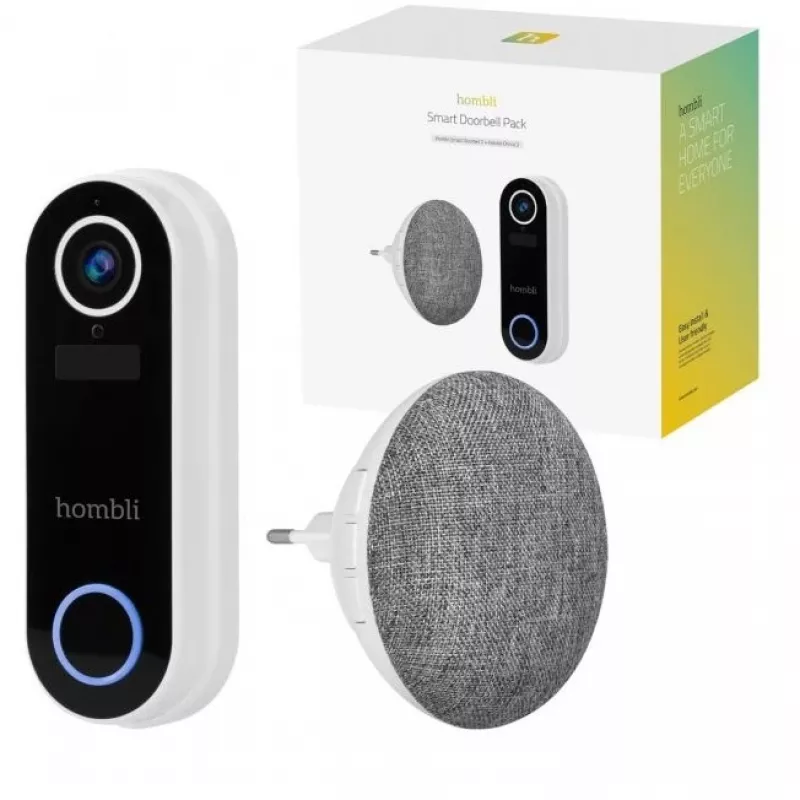Timbre inteligente Hombli 2 (blanco) + timbre