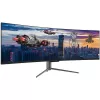Pantalla LED LC-Power LC-M49-DQHD-120-C-Q 124,5 cm (49 pulgadas) 5120 x 1440 píxeles UltraWide Quad HD QLED Negra (LC-M49-DQHD-120-C-Q)