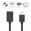 Cable USB UNITEK Y-C447GBK 0,5 m USB 2.0 negro