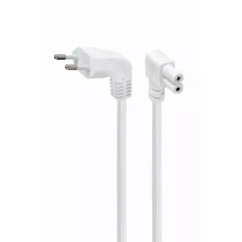 Cable de alimentación GEMBIRD C7–C7 2,5 m blanco, 10 A (PC-184L-VDE-2.5M-W)