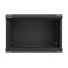 Armario rack de pared LANBERG WF03-5306-10B 6U, 60 kg, cerradura con llave, negro