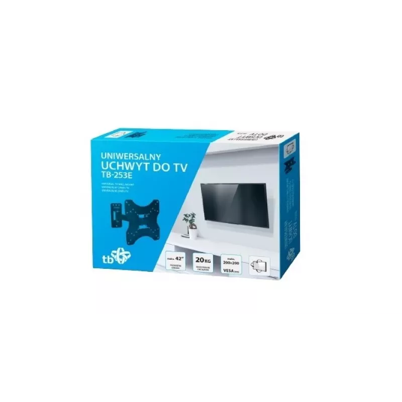 Soporte de pared para TV TB TB-253E para televisores hasta 42 inch • carga máx. 20 kg • VESA 200x200