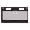 CATA Armonia 60 BK campana extractora, 645 m³/h, ancho 79,8 cm, clase energética C, LED, negro
