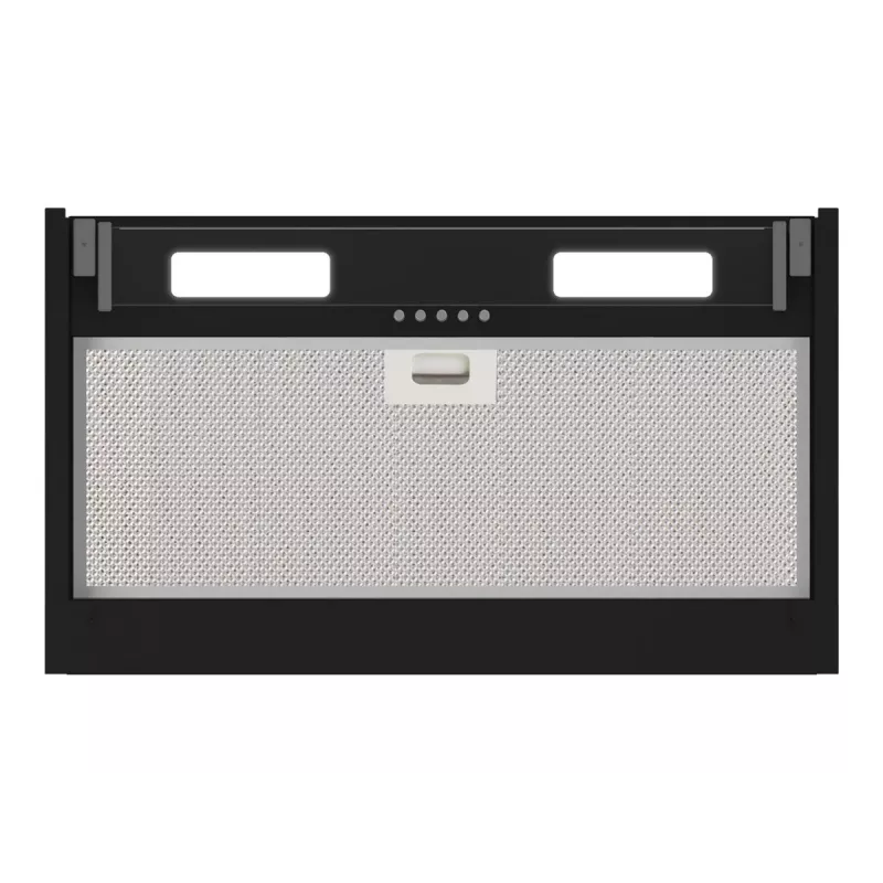CATA Armonia 60 BK campana extractora, 645 m³/h, ancho 79,8 cm, clase energética C, LED, negro