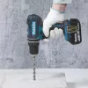 Makita DHP482RFX9 - Taladro percutor atornillador - Batería - Portabrocas de sujeción rápida 13 mm - 62 N·m - 2 baterías, cargador incluido - 18 V (DHP482RFX9)