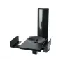 B-Tech VENTRY - Soportes de pared para altavoces con fijación lateral y función de inclinación y giro (par)