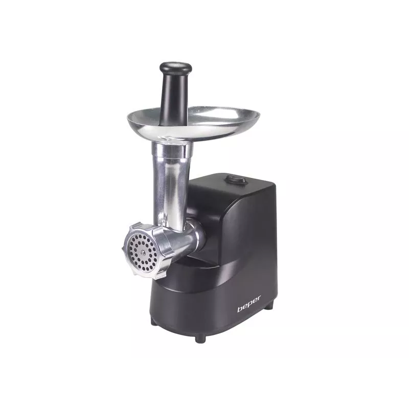 Beper P102ROB200 picadora de carne eléctrica con exprimidor de tomate, 1200 W, negra