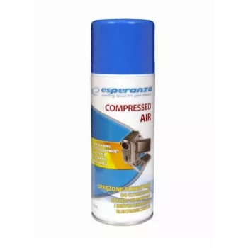 Aire comprimido ESPERANZA ES103 400 ml, azul/blanco, no deja arañazos