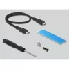 Carcasa externa DeLOCK M.2 NVMe PCIe SSD USB 3.2 Gen 2x2