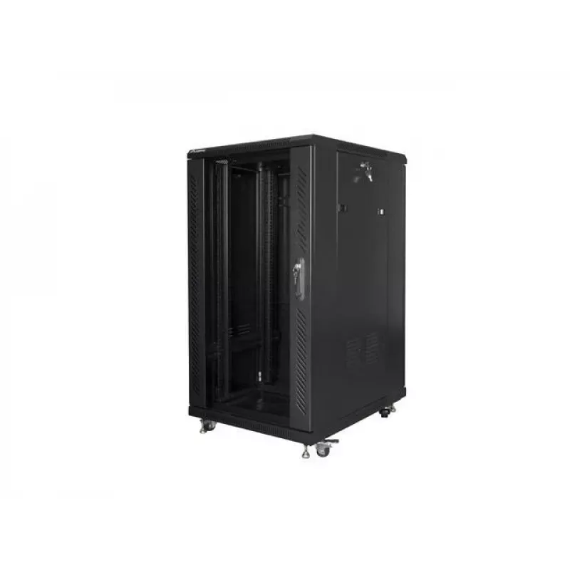 Armario rack Lanberg FF01-6822-12B 22U independiente Negro