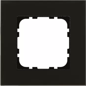 MDT Marco de cristal 1 módulo negro BE-GTR1S.01S (BE-GTR1S.01S)