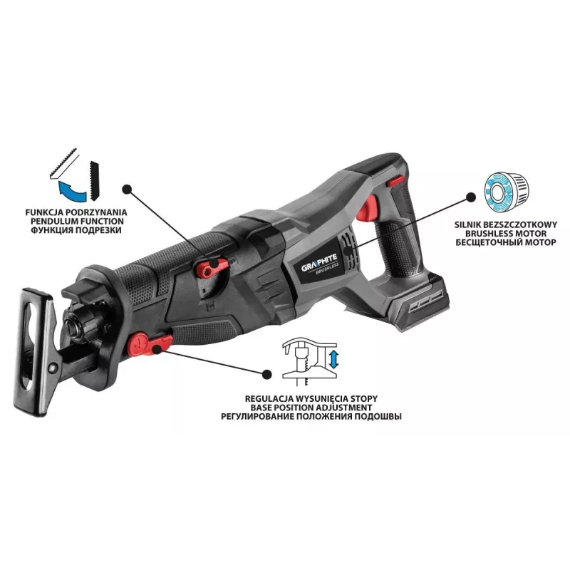 Podadora de altura Graphite 58G096 2,64 kg