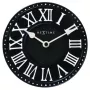 Reloj NeXtime 5187zw London Table, Ø16 cm, pared, negro/blanco