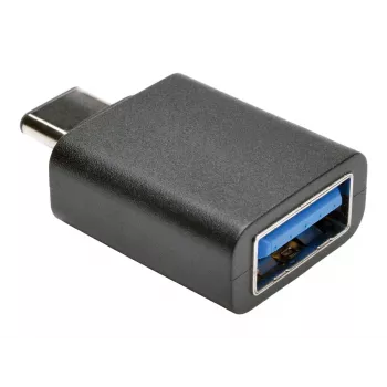 Adaptador USB Eaton Tripp Lite Series USB 3.1 Gen 1.5 USB-C a USB Type-A M/F 5 Gbps tablet smartphone - Adaptador USB - USB Type-A (H) a USB-C de 24 pines (M) - USB 3.1 - negro (U428-000-F)