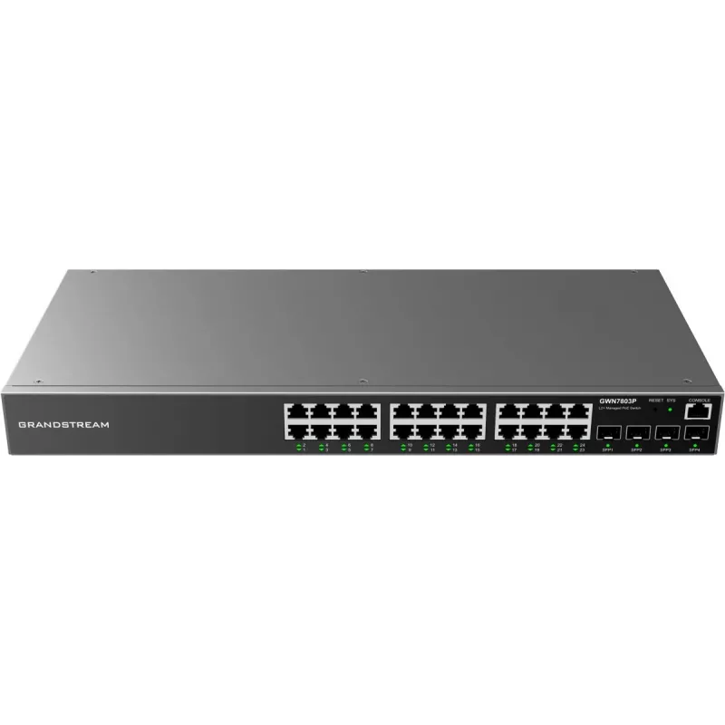 Switch gestionado L2+ Gigabit Ethernet Grandstream GWN7803P