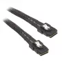 SilverStone CPS02 - cable SATA / SAS - con sidebands - SAS 12Gbit/s - 4 carriles - 4 x Mini SAS (SFF-8087) (W) a 4 x Mini SAS (SFF-8087) (W) - 50cm - S