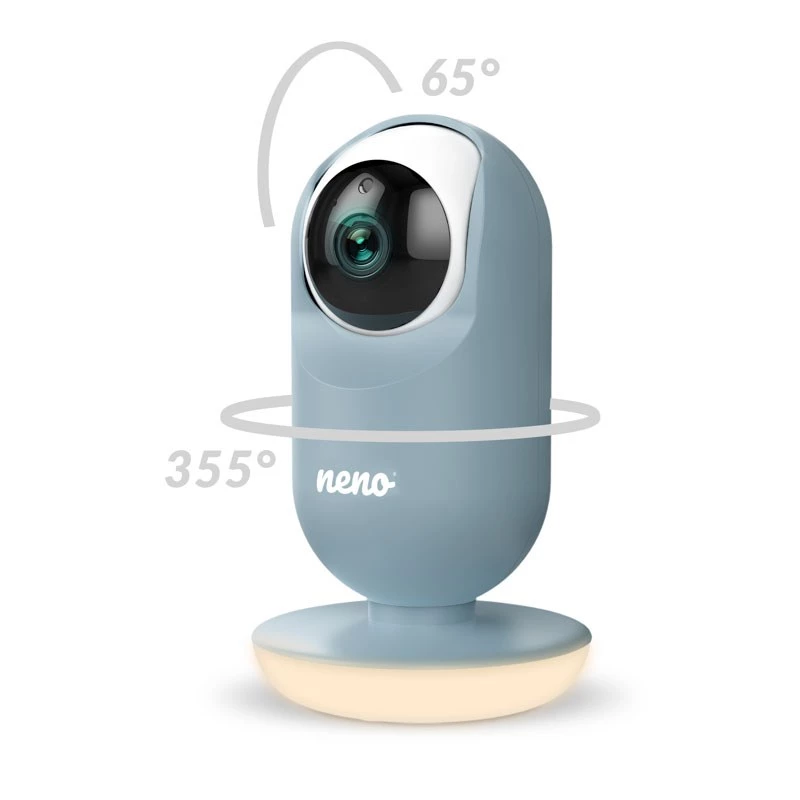 Vedo azul intercomunicador electrónico para bebés con receptor inalámbrico