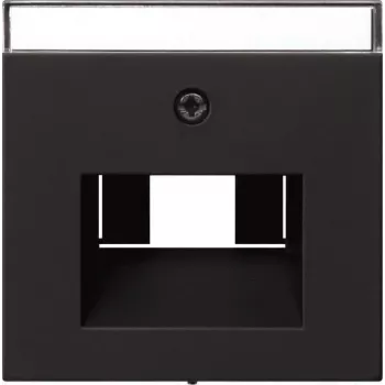 Sistema de red Gira emb. BSF UAE/IAE modelo 55 negro — Módulo de red Gira, modelo 55, negro