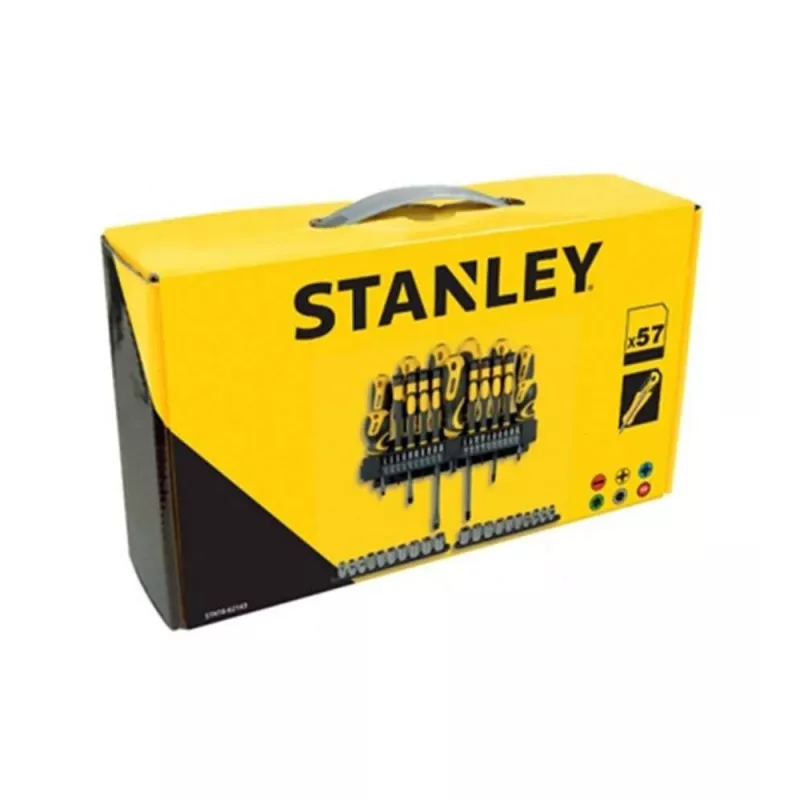 Juego de destornilladores STANLEY STHT0-62143 — set de 57 piezas, 3,56 kg de peso