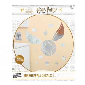 Pegatina de pared Paladone Harry Potter Snitch Dorada — pegatina decorativa de pared, motivo: Snitch Dorada