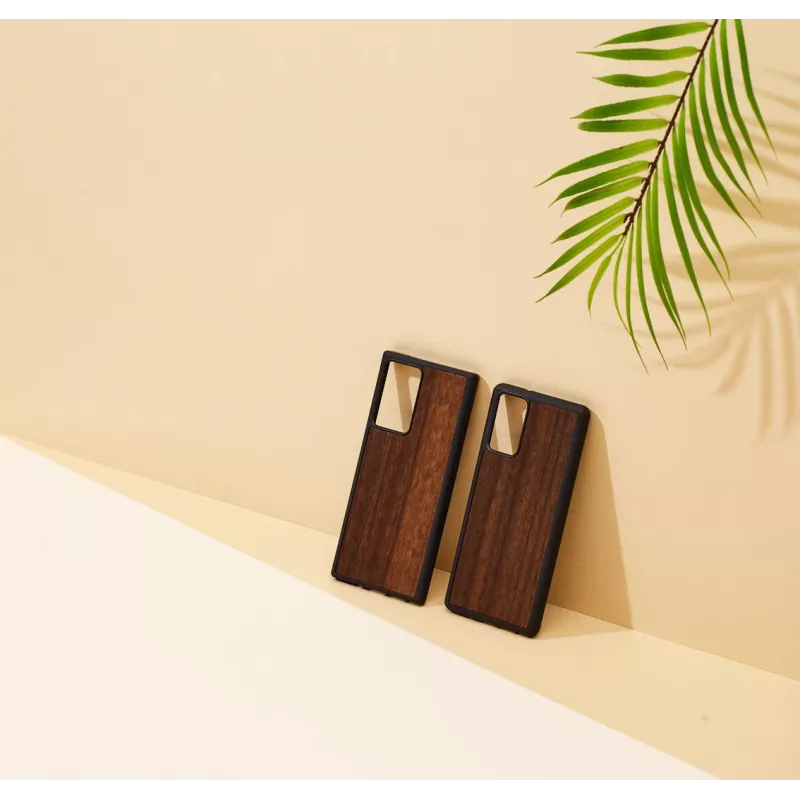 Funda para smartphone man and wood Galaxy Note 20 negra koala