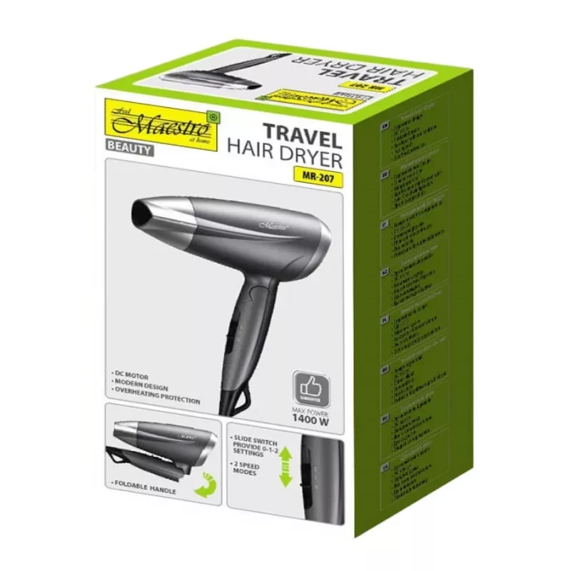 Secador de pelo Maestro MR-207 1400W